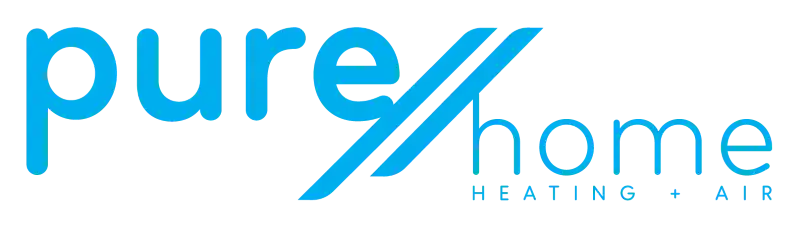 PureHome Heating & Air logo, HVAC company serving Riverton, Utah
